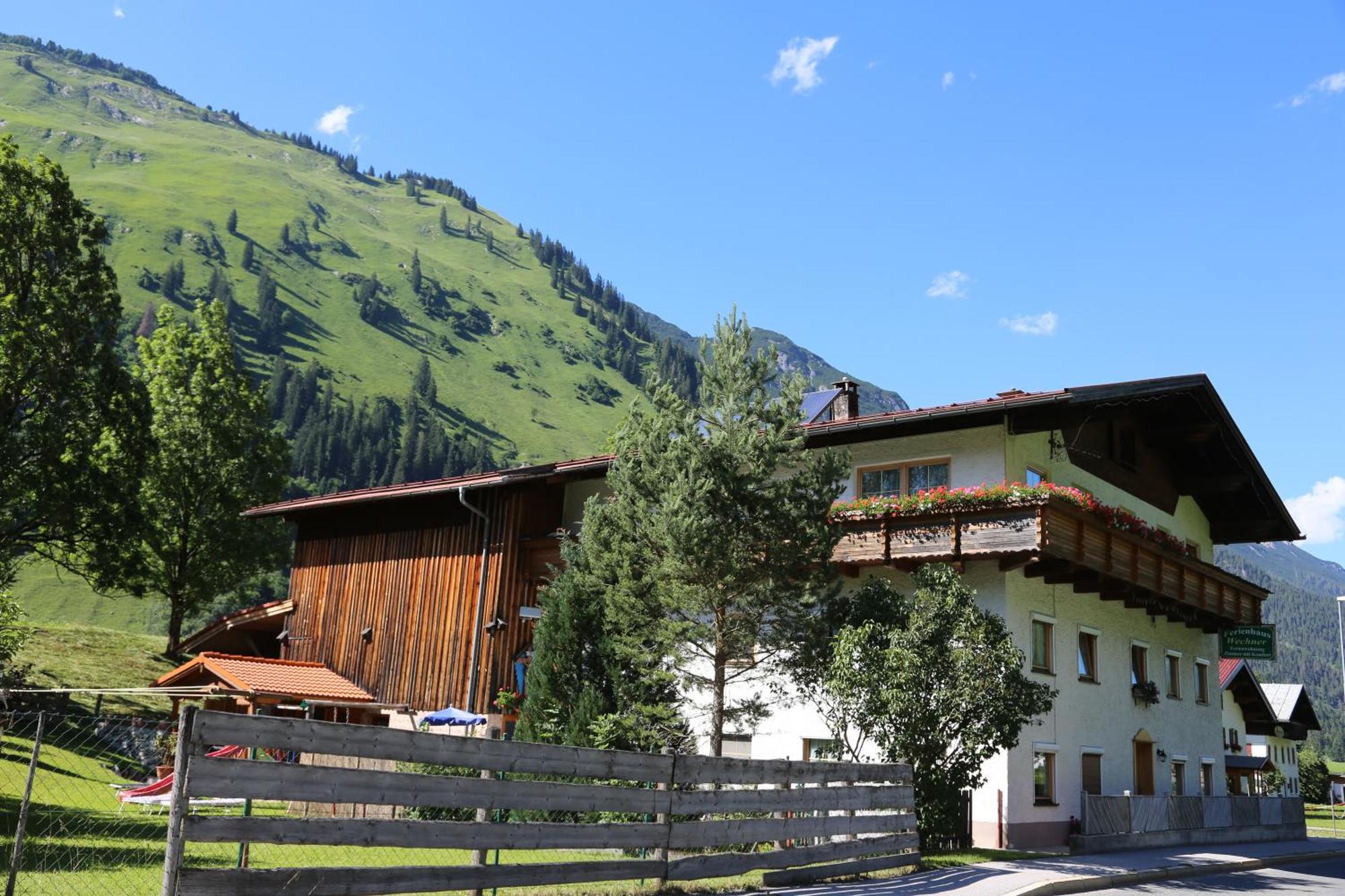 Ferienhaus Wechner Häselgehr エクステリア 写真